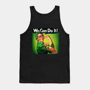 St. Paddy's Power: 'We Can Do It!' Rosie Goes Irish Tank Top